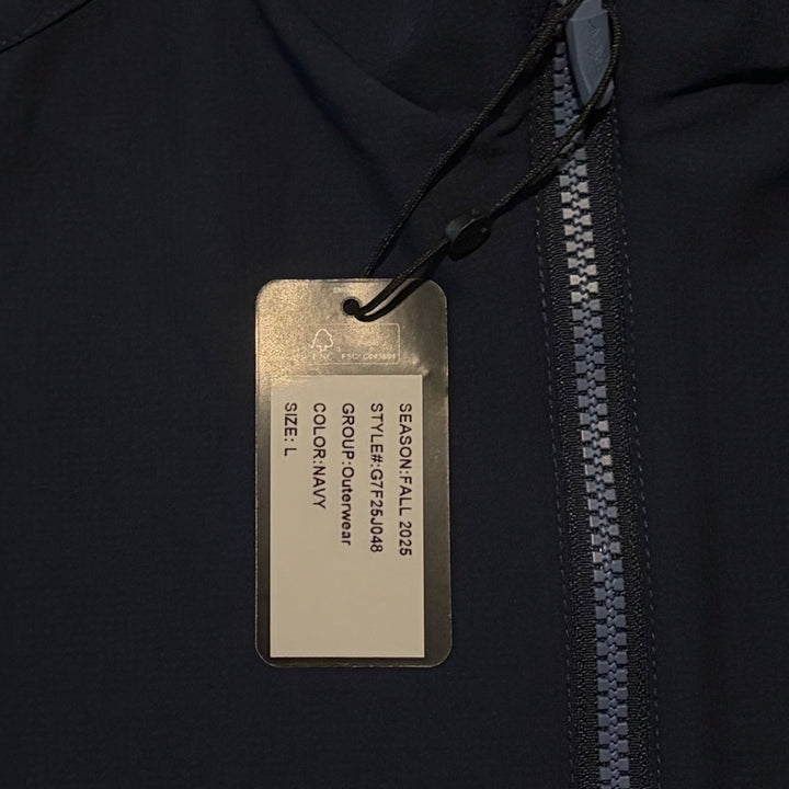 Greg Norman Men's Golf Jacket Scorecard Full-Zip Navy Size L