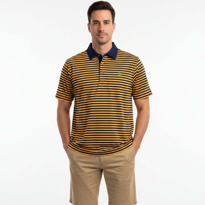Donald Ross Men's Golf Polo Marina/Sunset Size S
