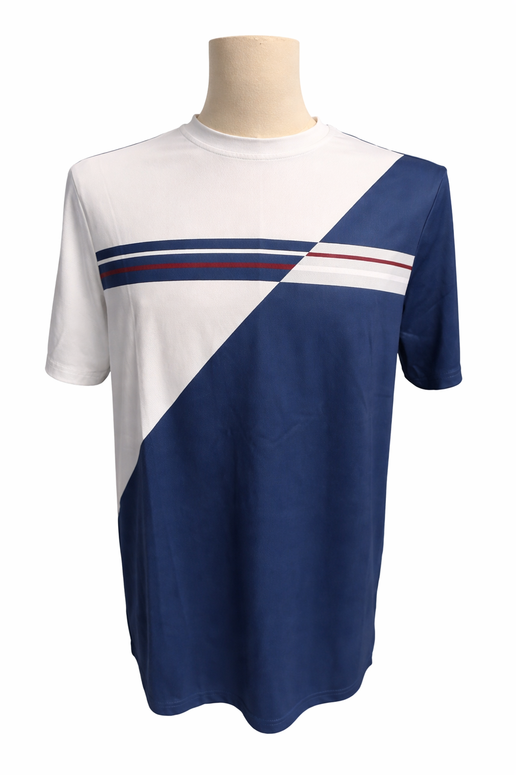 Penguin Performance Color Block Tennis Tee - Medium - Skorzie