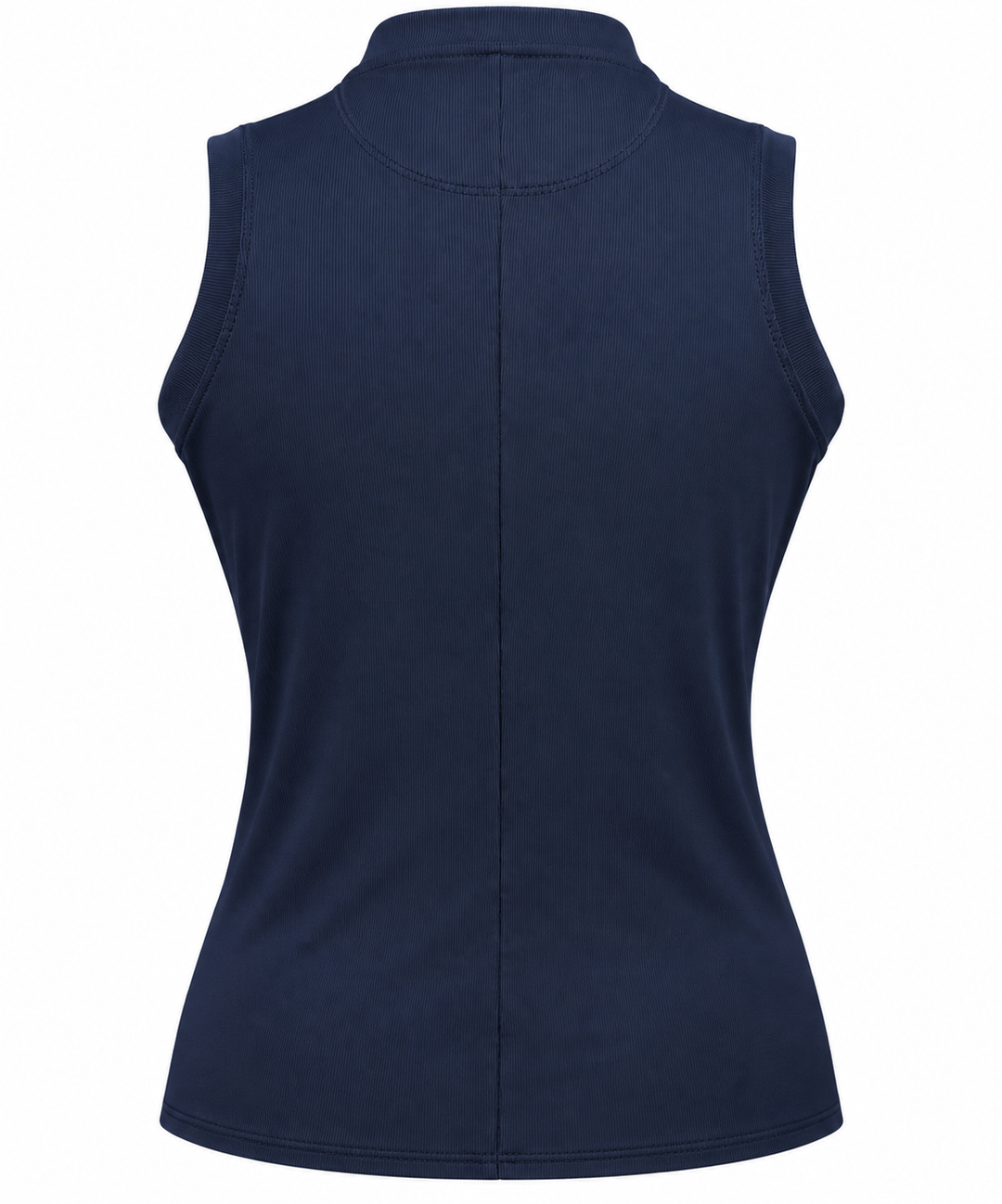 Lucky In Love Twisted It Up Zip Tank - Midnight
