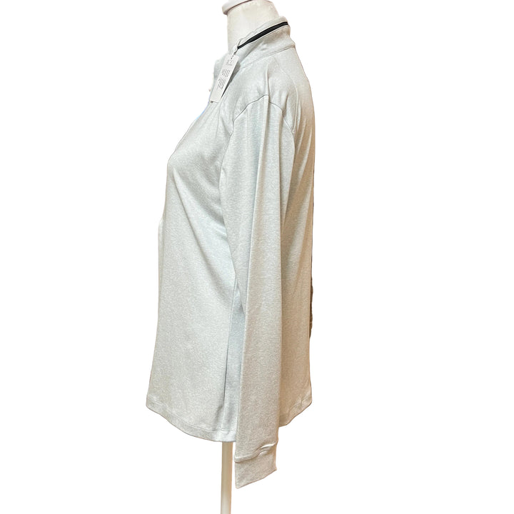 Greg Norman Leaderboard Half-Zip - Shark Grey Heather - Medium - Skorzie