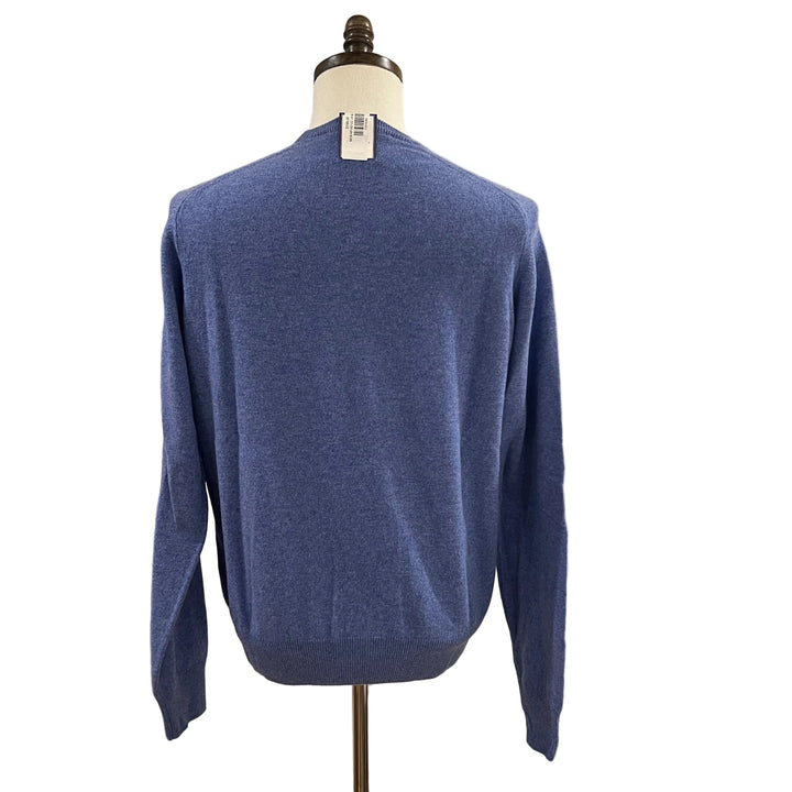 B. Draddy Cashmere Crewneck - Light Blue - Medium - Skorzie