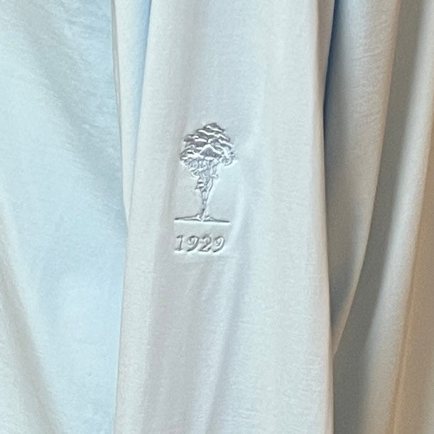 FootJoy Sun Protection 1/4 Zip Long Sleeve (w/logo) - Sky Blue - X-Large - Skorzie