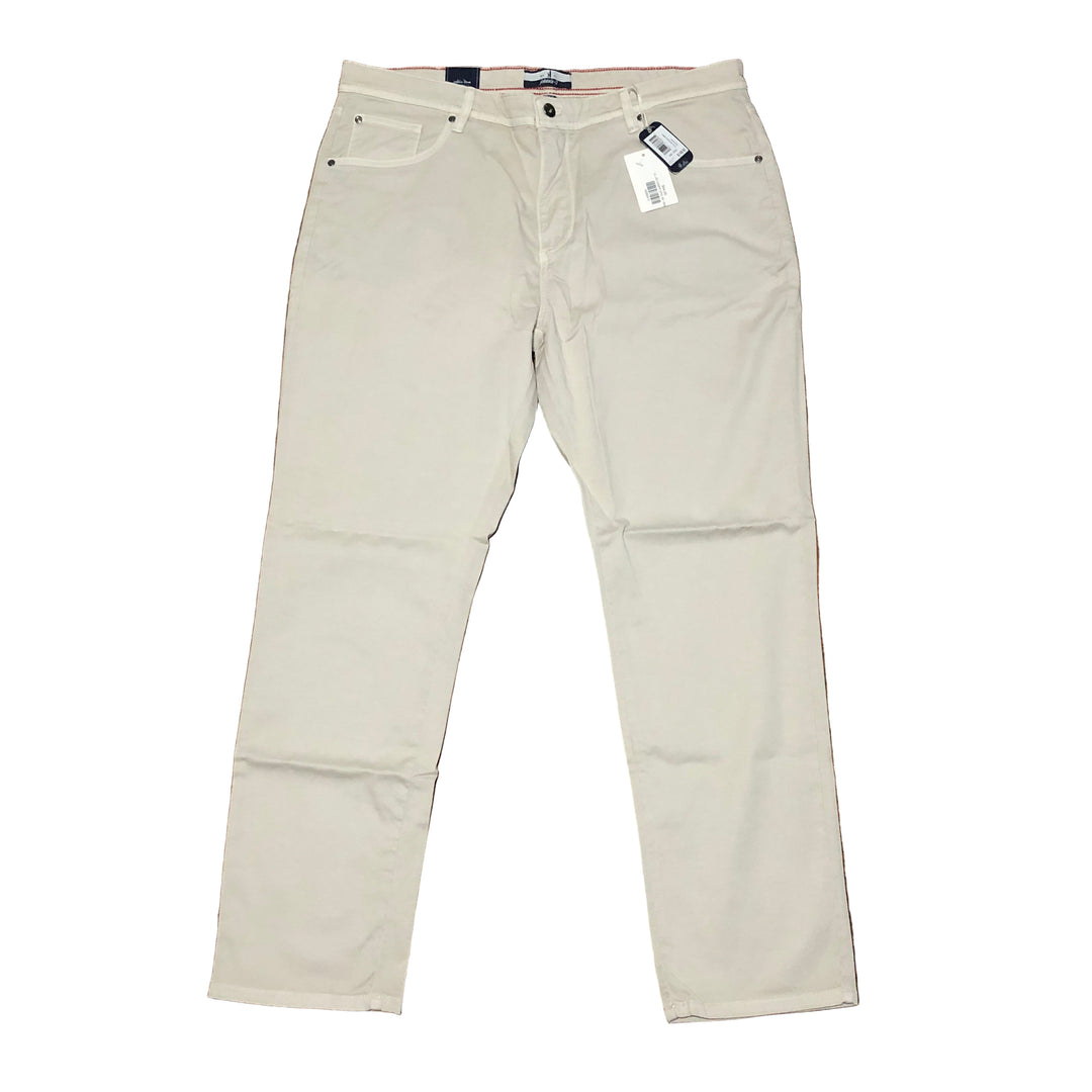 Johnnie-O Carmel Sateen 5-Pocket Pants - Stone - 38x32 - Skorzie