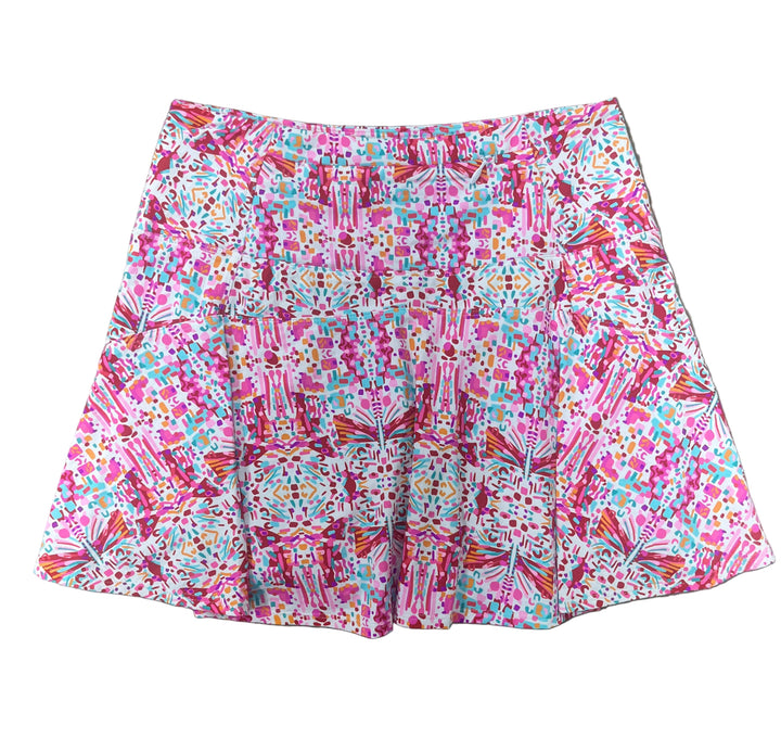 IBKUL Speckled Print Skort - Pink - Skorzie