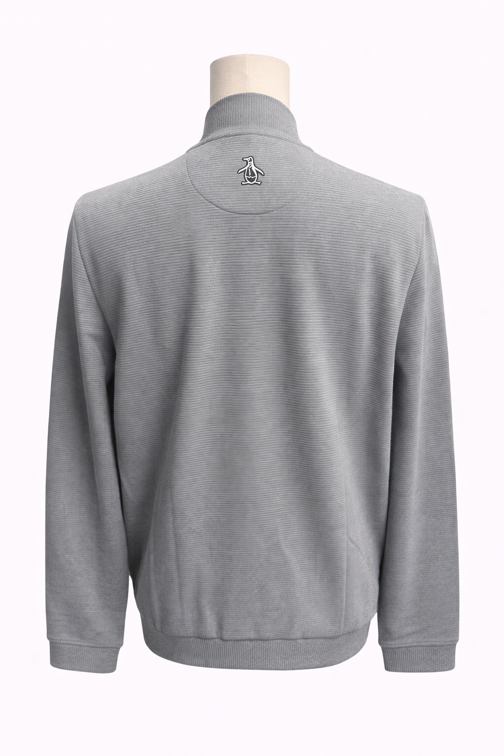 Penguin Gray Quarter Zip Pullover - Medium - Skorzie