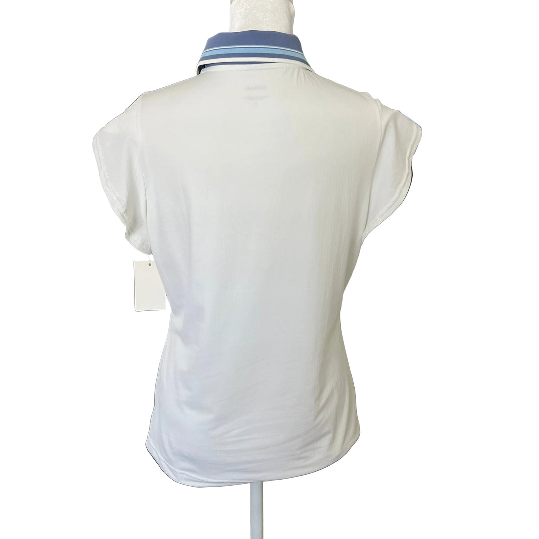GGBlue Harper Ice Short Sleeve - White/Blue - Small - Skorzie