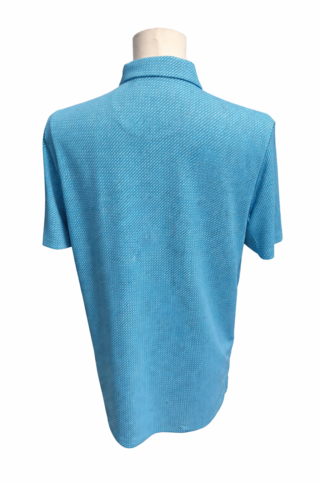 Penguin 3D Pete Tee Golf Polo - Carribbean Sea - Medium - Skorzie