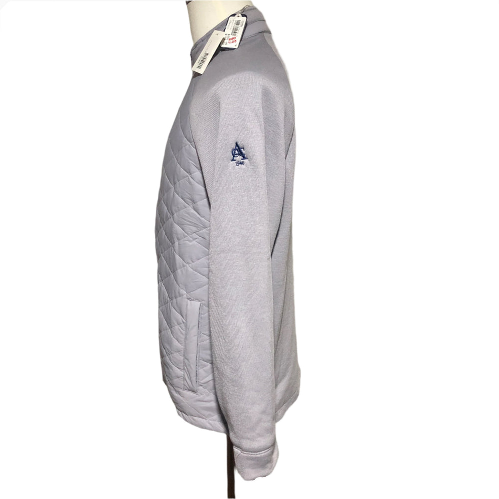 Johnnie-O Weller Jacket (w/ logo) - Grey - Small - Skorzie