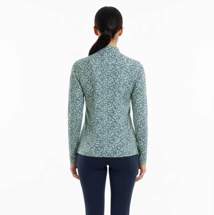 Straight Down Women's Quarter-Zip Huli Tidal Size M