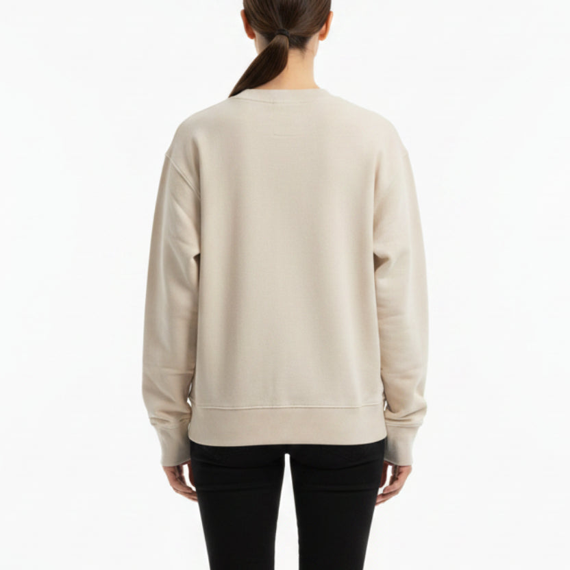 Rally Club Women's Sweatshirt "Rally Club" Logo Oatmeal
