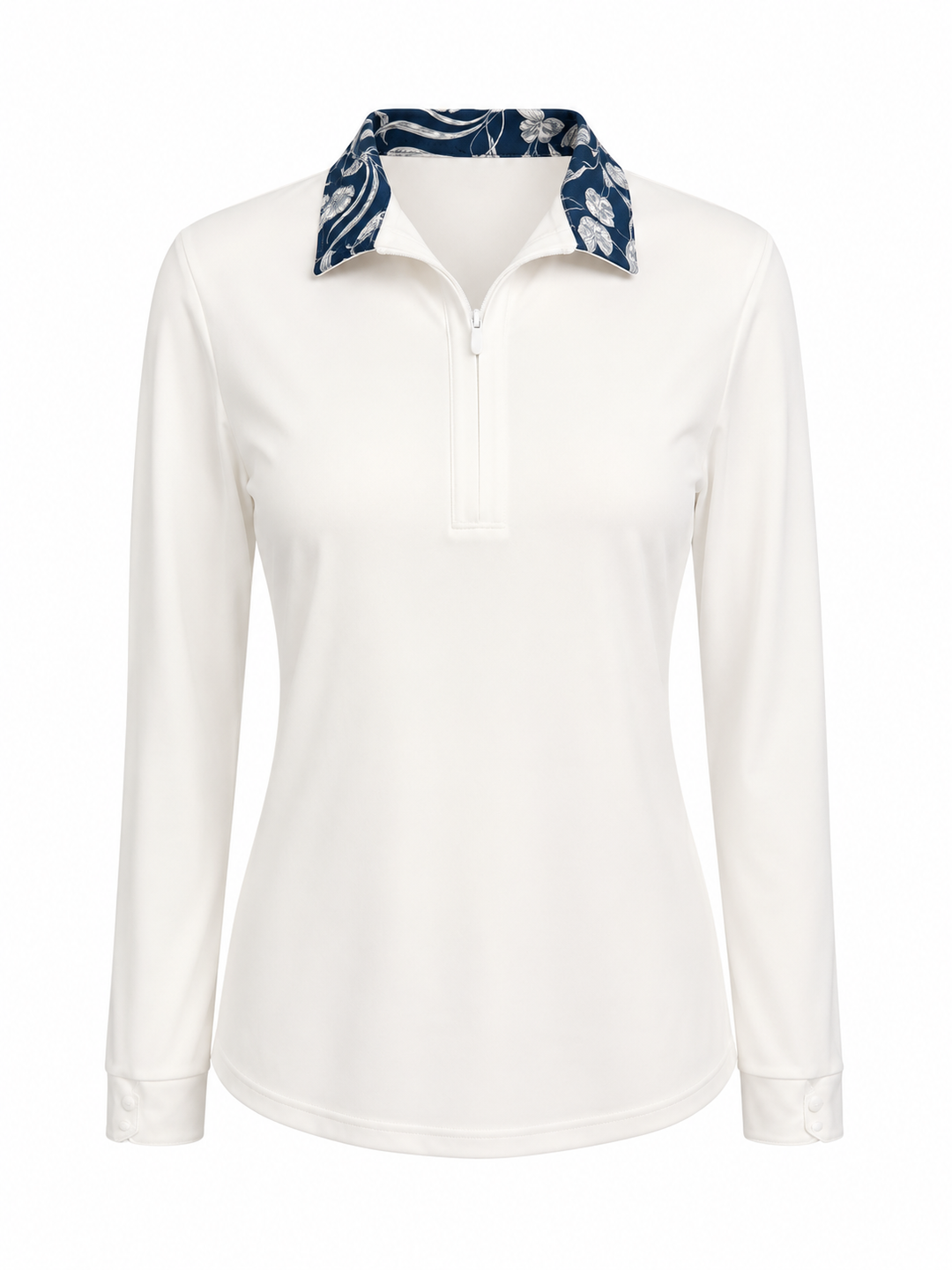 Kastel Denmark Long Sleeve Tailored Shirt - Sailor Blue French Tulip - Skorzie