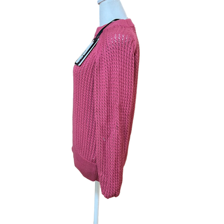 Varley Clay Knit Sweater - Rose - X-Small - Skorzie