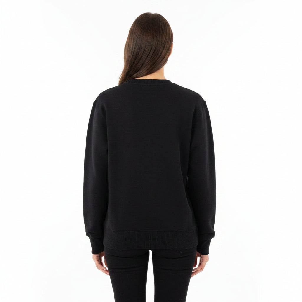 Rally Club Women's Sweatshirt "Rally Club" Logo Black