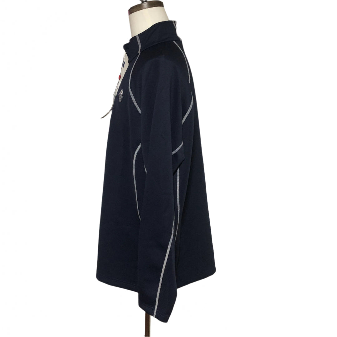 Sunice Allendale Water Repellent Pullover (w/ logo) - Navy - Skorzie