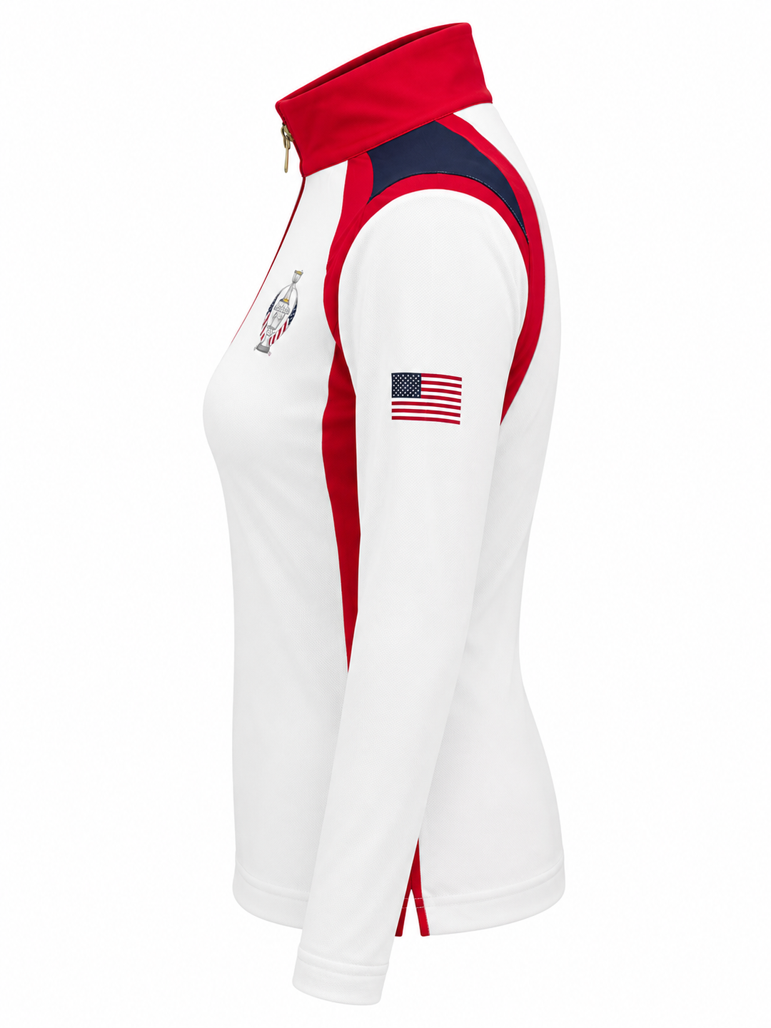 Dunning Solheim Cup L/S Ventilated Mesh Jersey - White