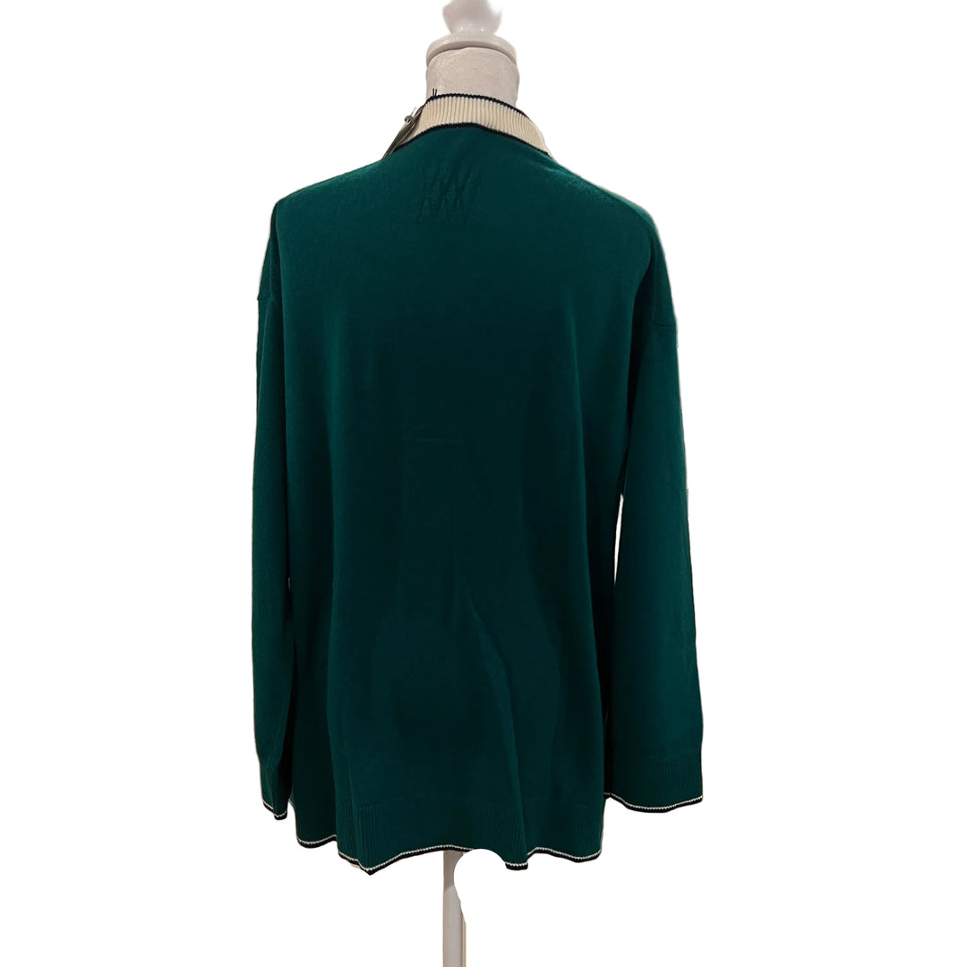 We Norwegians Club Cardigan - Green - Skorzie