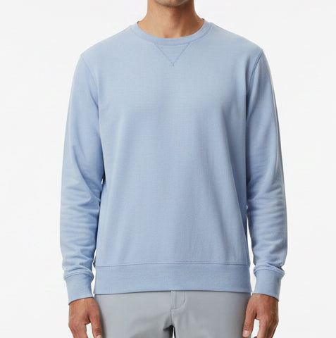 G/FORE Men's Golf Crewneck All Play Terry Willow Size M