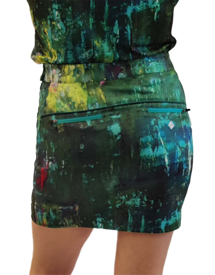 Famara Straight Skirt 16" - Pause & Reflect - Skorzie