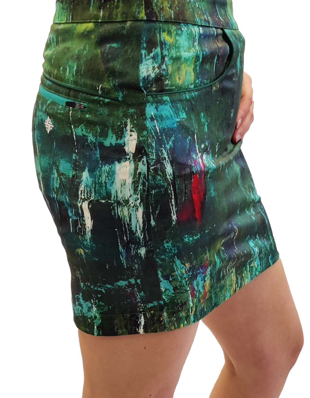 Famara Straight Skirt 16" - Pause & Reflect - Skorzie