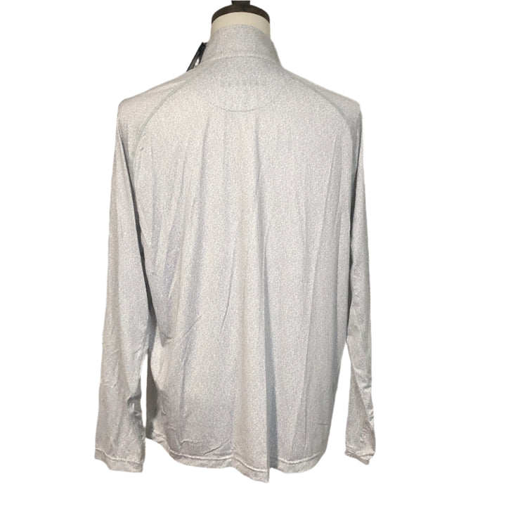 Dunning Golf 1/4 Zip (w/ logo) - Grey Pattern - Skorzie