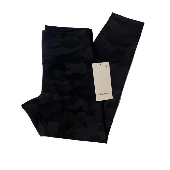Lululemon Wunder Train HR Tight (25") - Black Camo - 12 - Skorzie