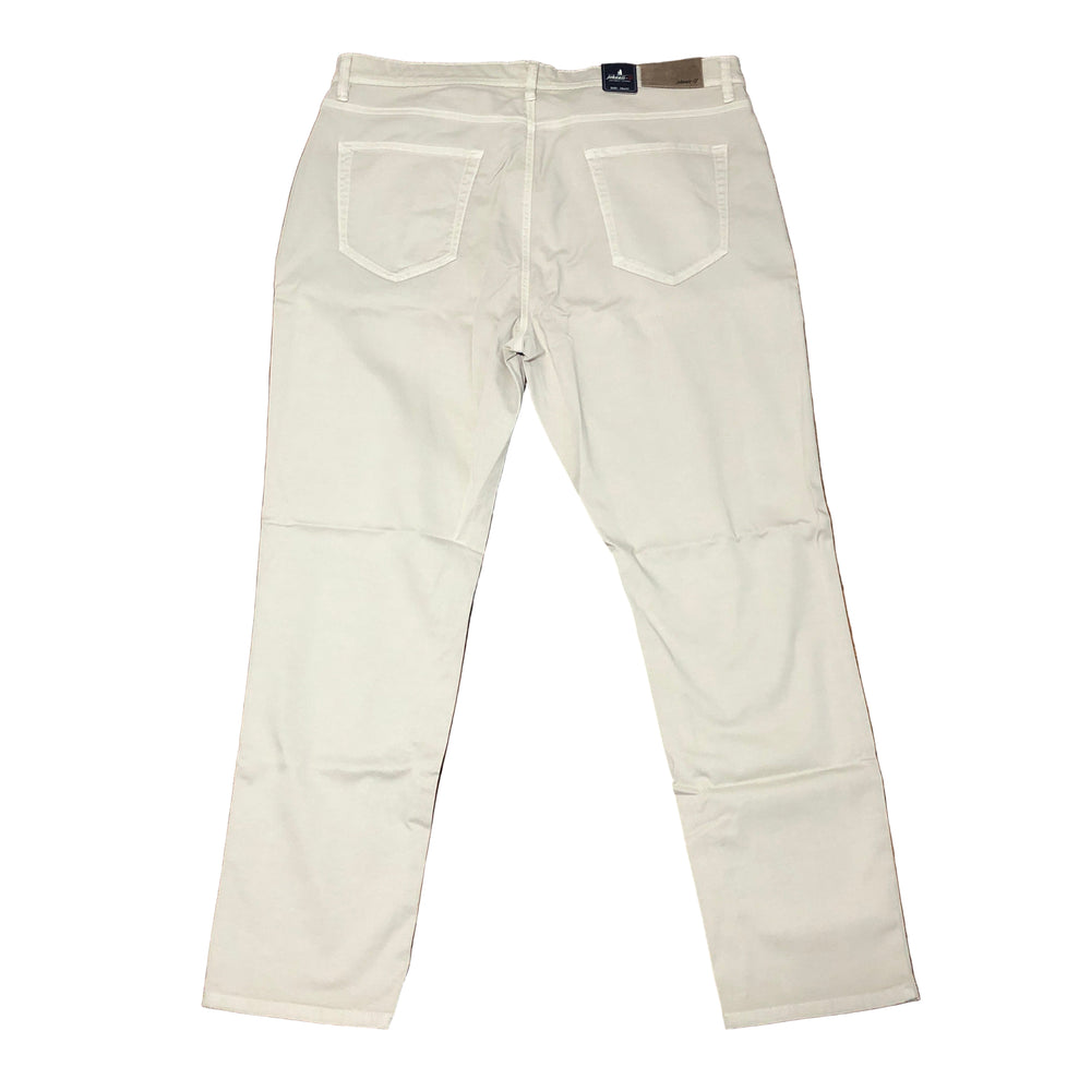 Johnnie-O Carmel Sateen 5-Pocket Pants - Stone - 38x32 - Skorzie