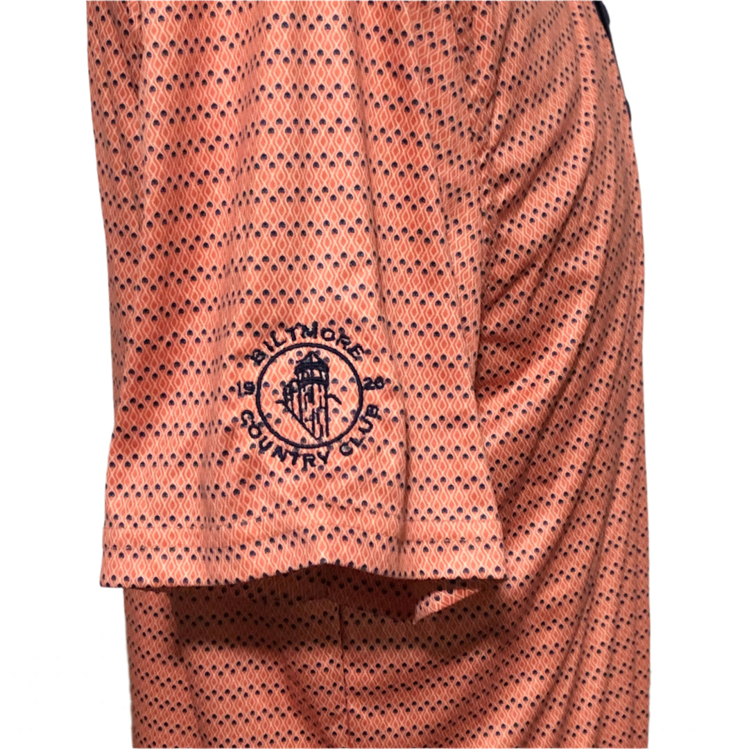 Palm Rat Palmetto Polo (w/ logo) - Orange Rat's Eye - Skorzie