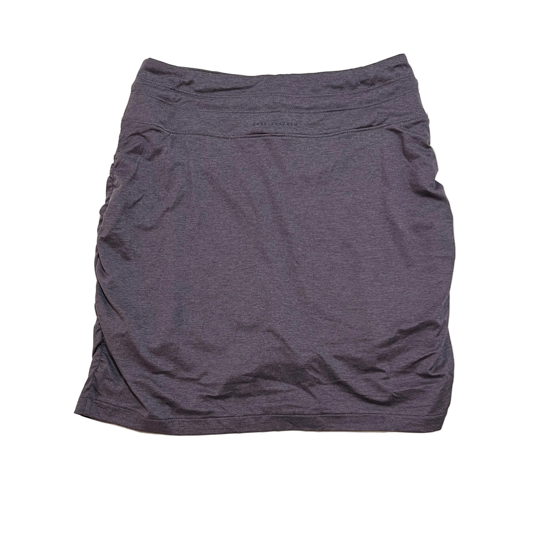 Travis Mathew Skyloft Light Skyline Tie Skort (15") - Heather Graystone