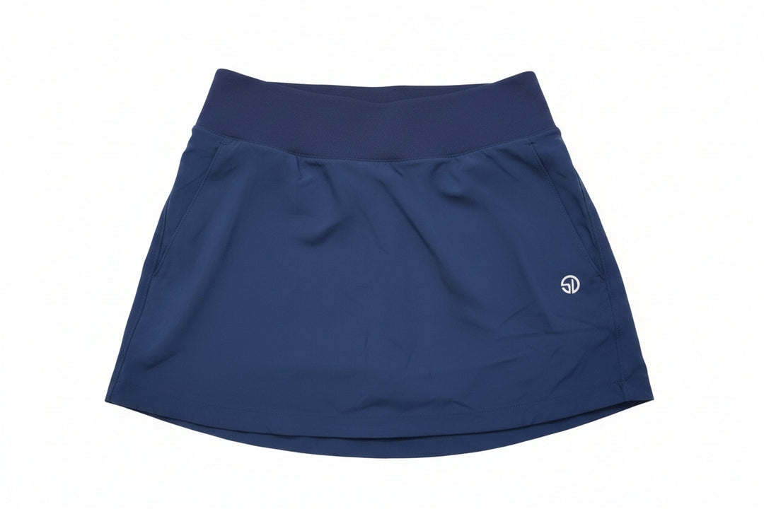 Straight Down Poppy Skort - Navy - XS