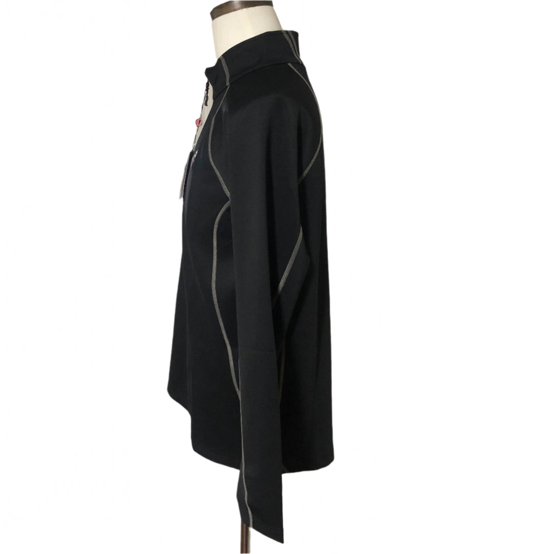 Sunice Allendale Water Repellent Pullover (w/ logo) - Black - Skorzie