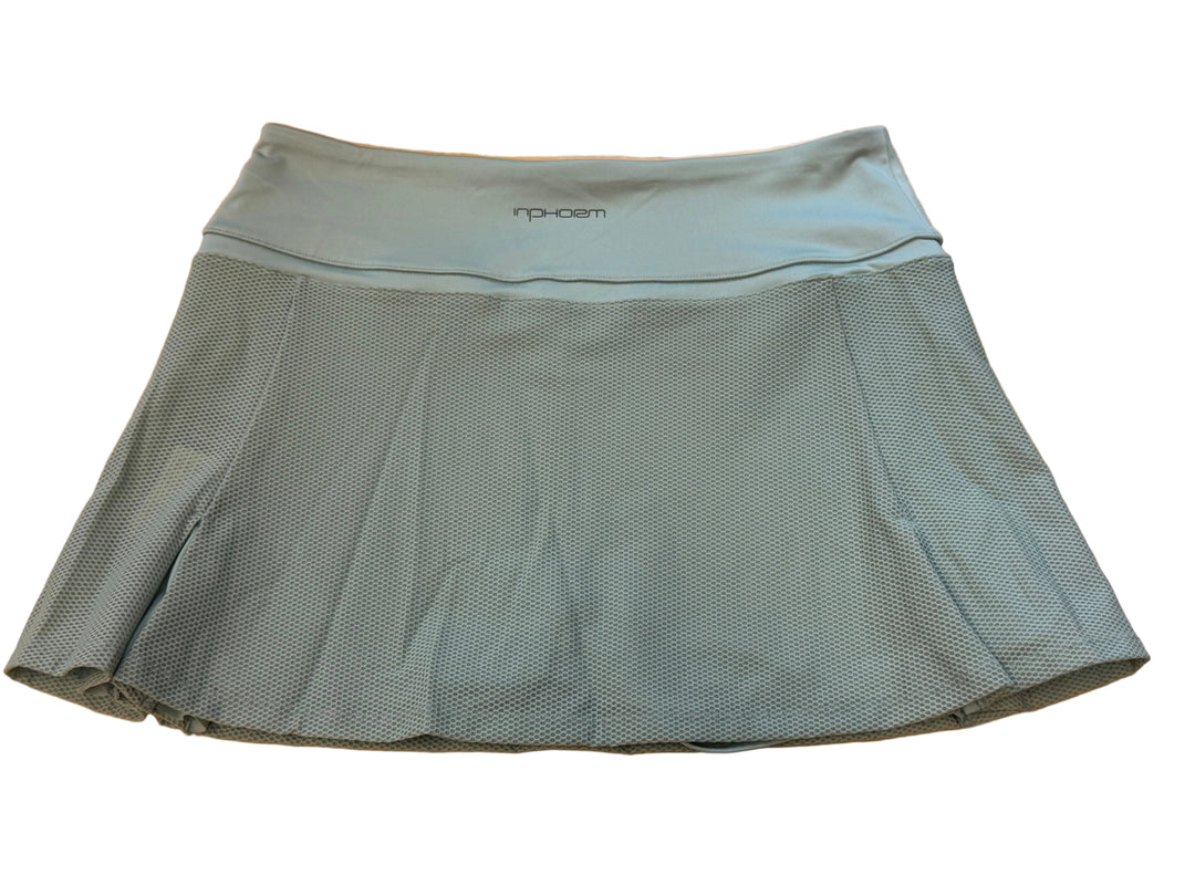 Inphorm Baila Golf Skort (15") - Viridian Green - Medium - Skorzie