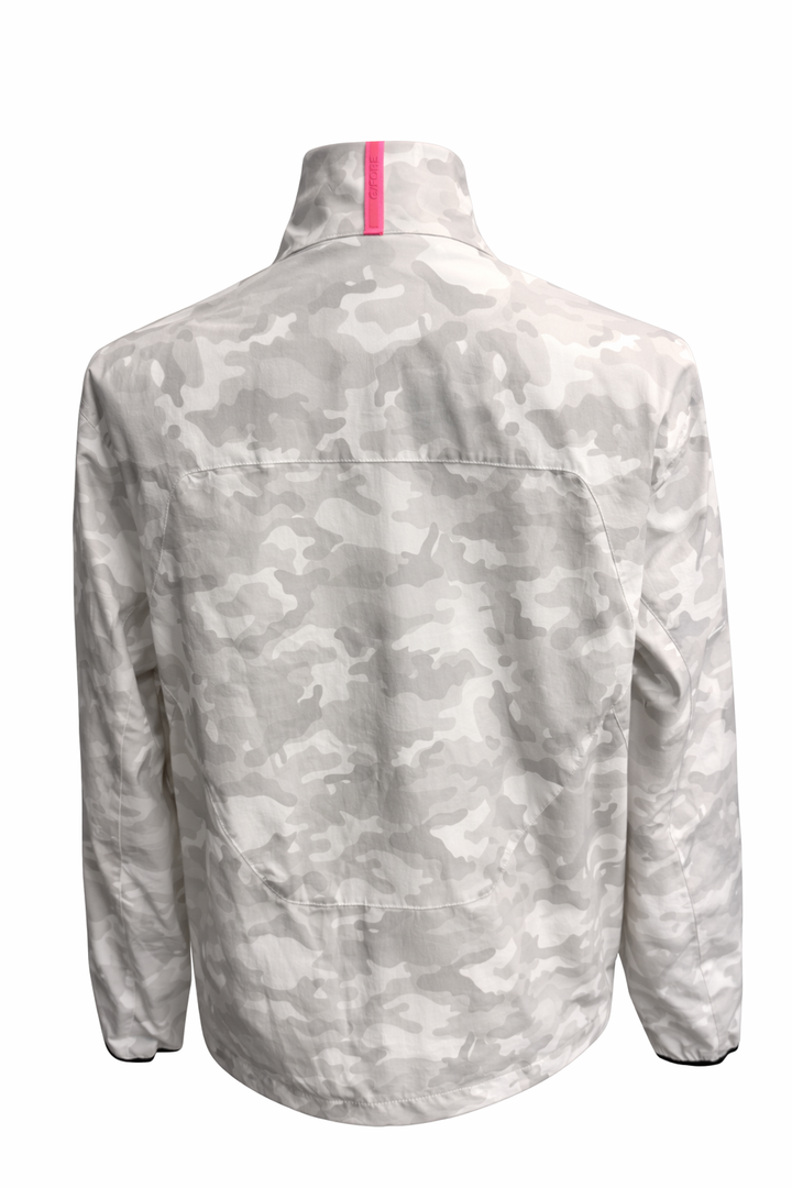 G/FORE Men's Parachute Camo Snow Windbreaker Jacket - Medium - Skorzie