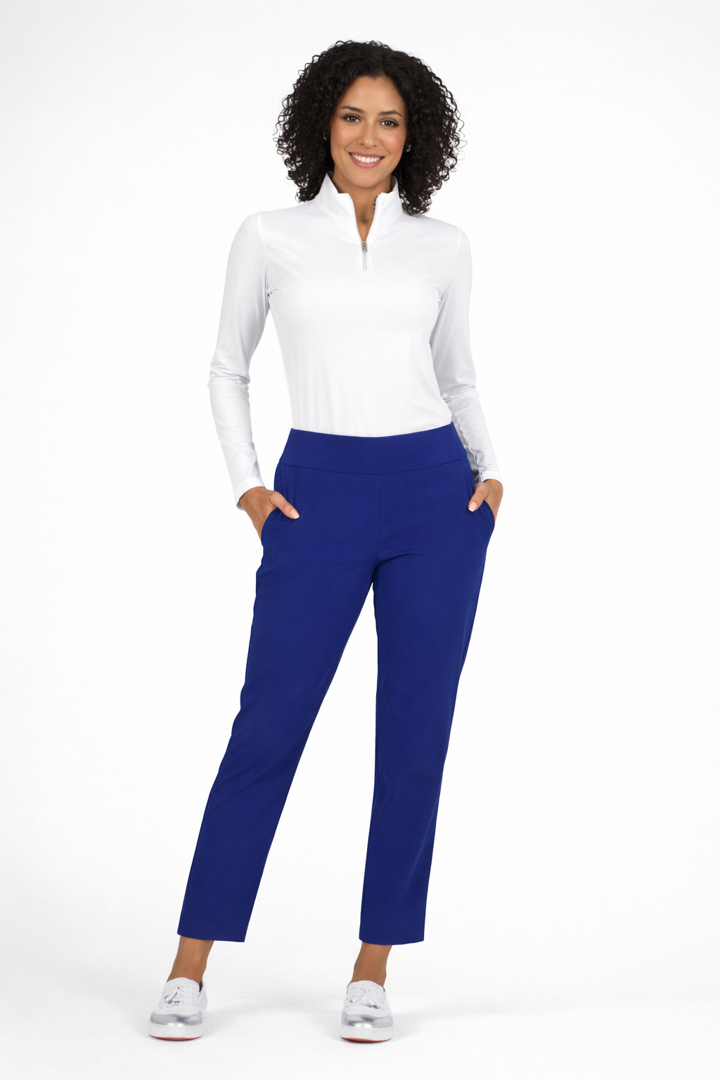 IBKUL Women's City Pants (27") - Midnight - Skorzie