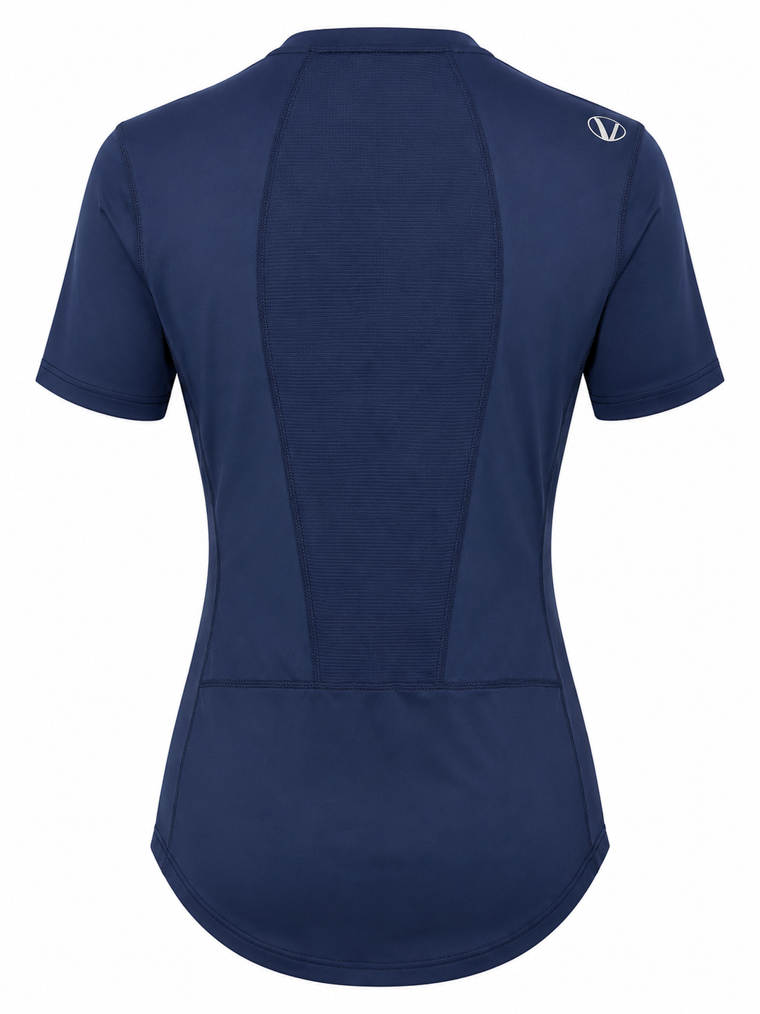 Sunice Aria Tee Shirt with Mesh Knit Insert - Midnight - Medium