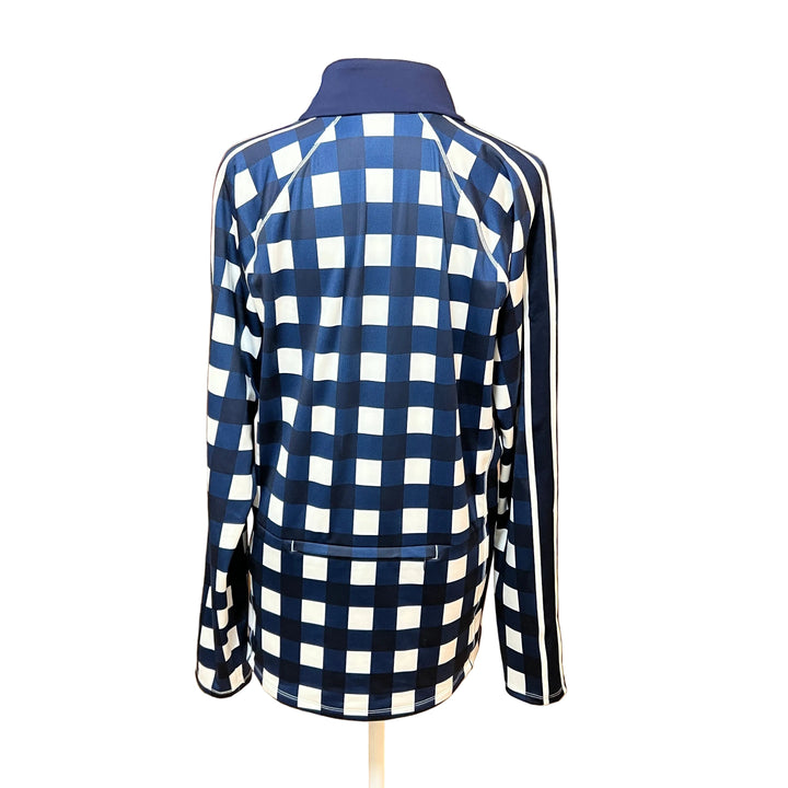 RLX Stretch Interlock 1/4 Zip Mockneck (w/logo) - Navy/White - Skorzie