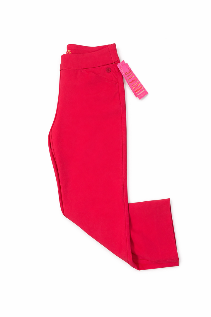 Lilly Pulitzer Alston Pant UPF 50+ - Poinsettia Red - Skorzie