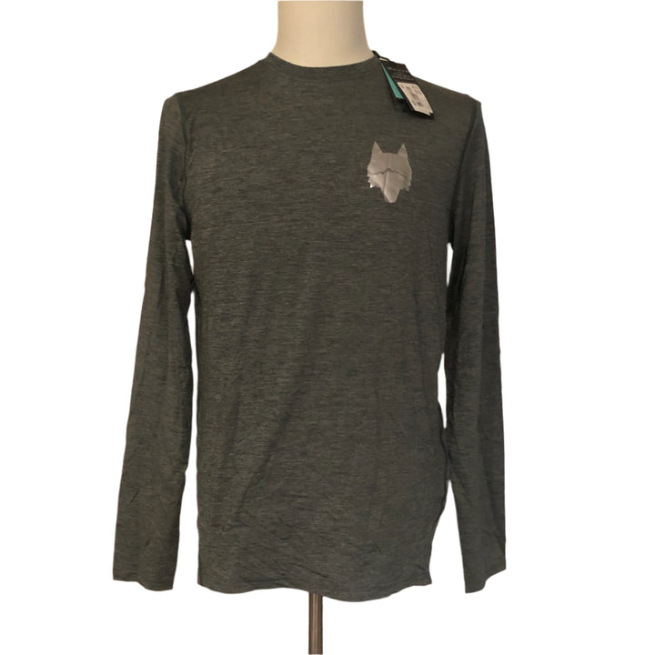 Greyson Guide Sport Long Sleeve (w/ logo) - Heathered Evergreen - Skorzie