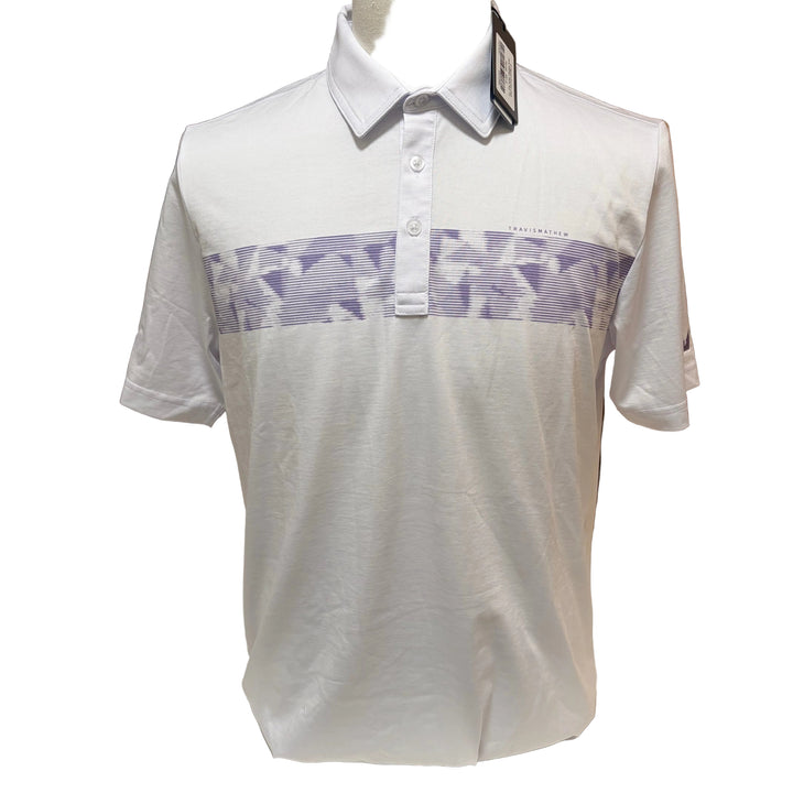 Travis Mathew Bigger Boat Polo (w/ logo) - White - Skorzie