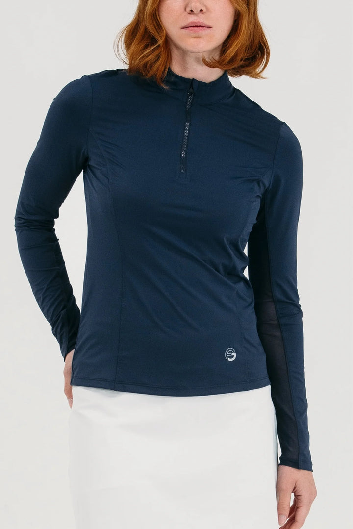 Foray Golf Lightweight Sun Shirt - Space Blue - Skorzie