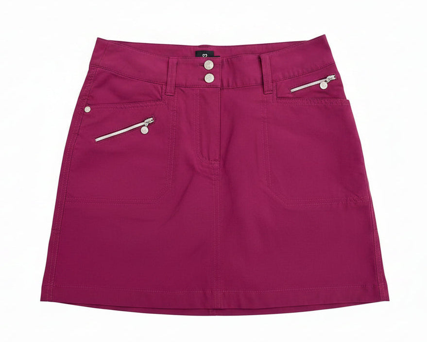 Daily Sports Women's Miracle Skort (18") - Burgandy