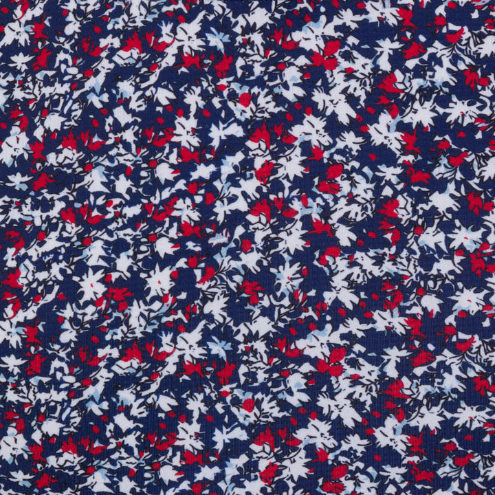 Greg Norman Women's Prestige Camo Floral Sleeveless Polo - Navy