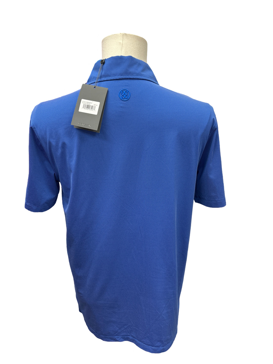 G/FORE Men's Birdseye Stitch Tech Pique Polo- Medium