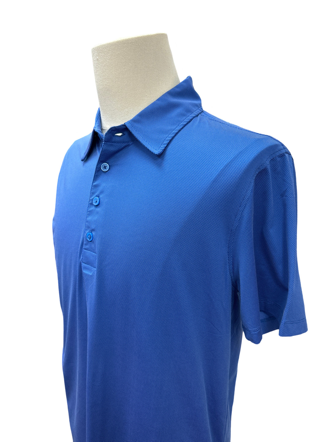 G/FORE Men's Birdseye Stitch Tech Pique Polo- Medium