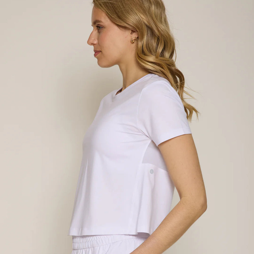 G-Lifestyle Mesh Box Tee - White - Skorzie