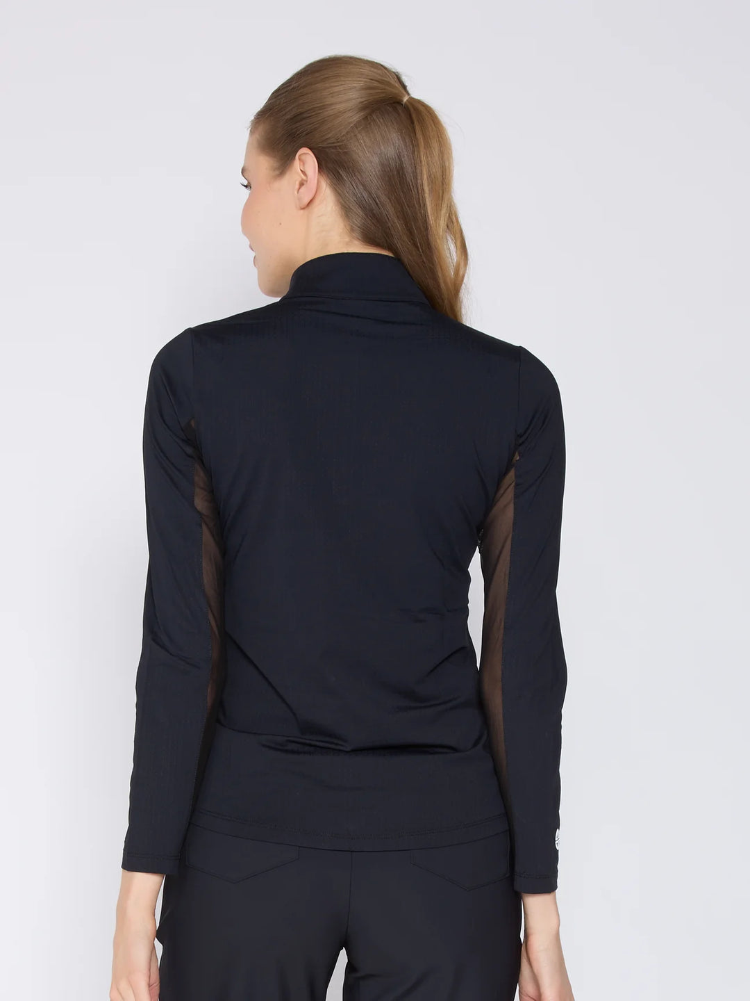 G-Lifestyle Quarter Zip Sun Protection Top - Black - Skorzie