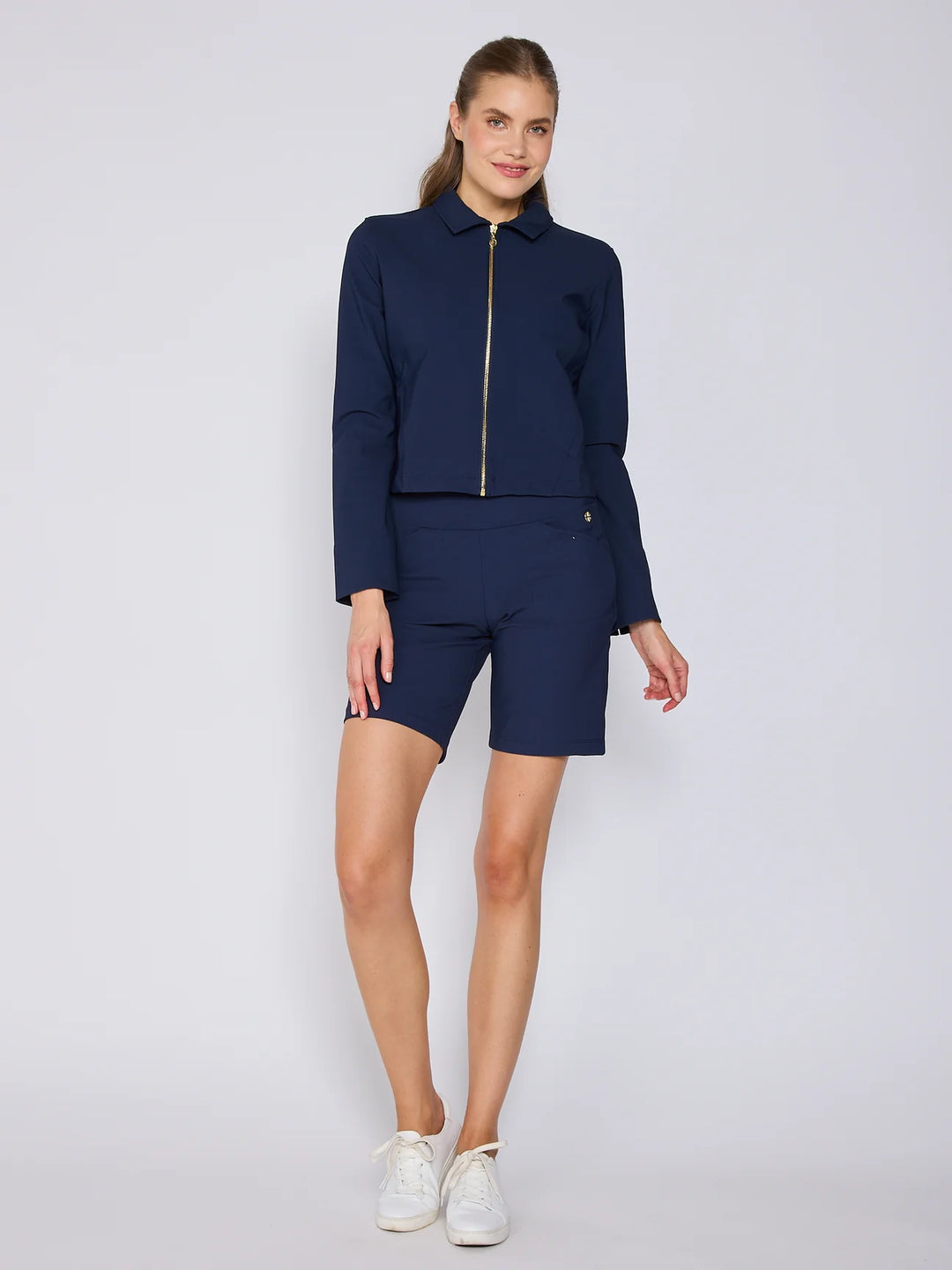 G-Lifestyle Full Zip Performance Jacket - Navy - Small