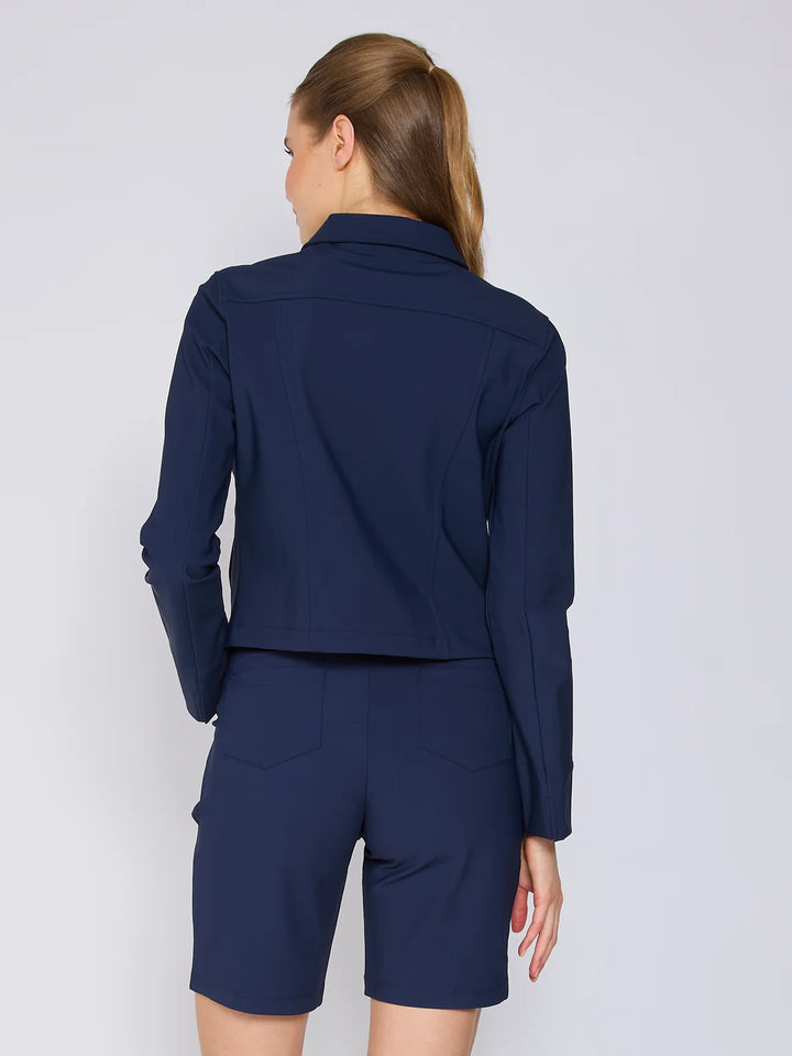 G-Lifestyle Full Zip Performance Jacket - Navy - Small