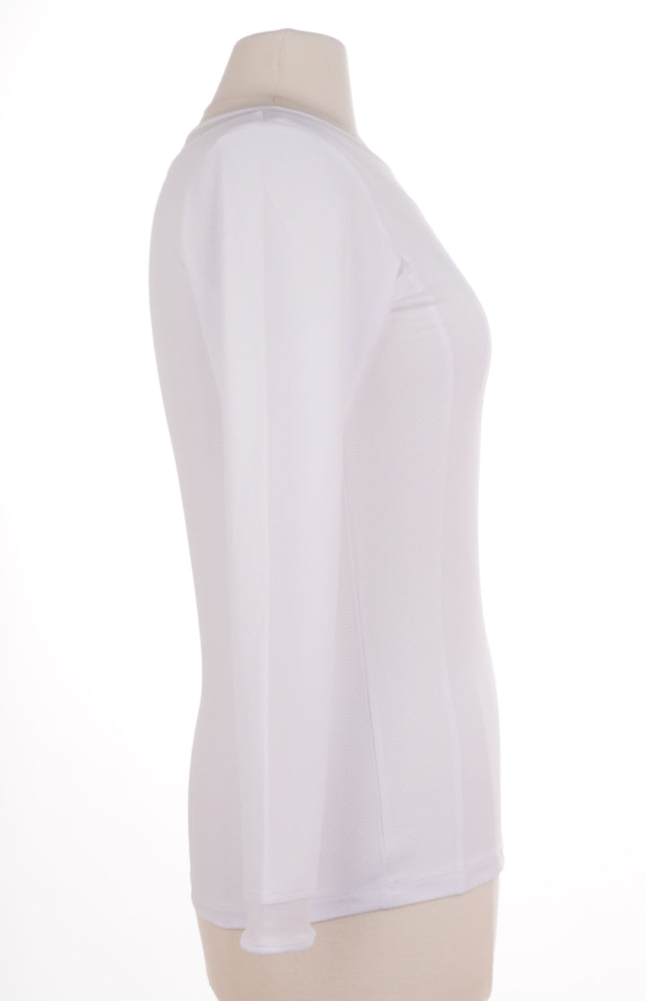 Gottex Pullover Long Sleeve - White - Skorzie