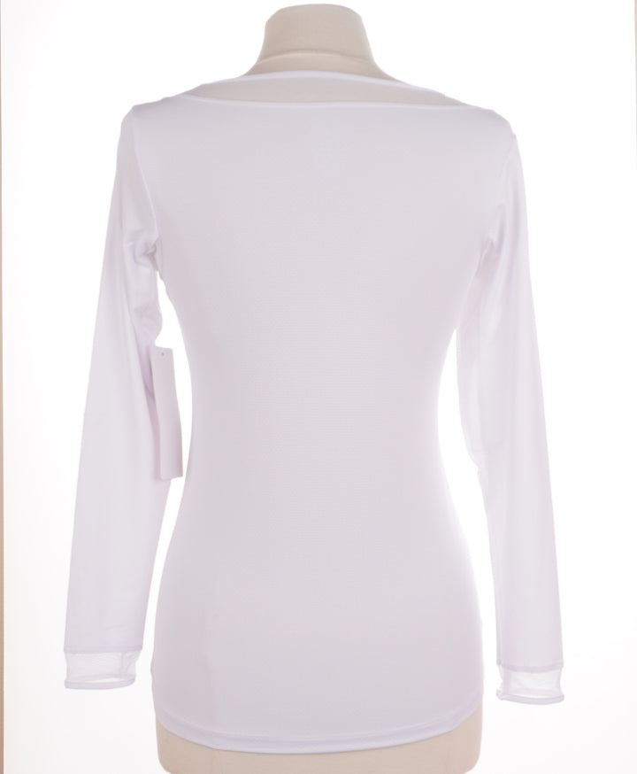 Gottex Pullover Long Sleeve - White - Skorzie
